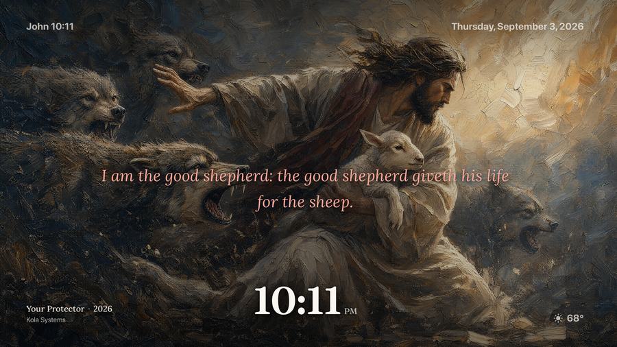 10:11 PM — John 10:11 over Your Protector